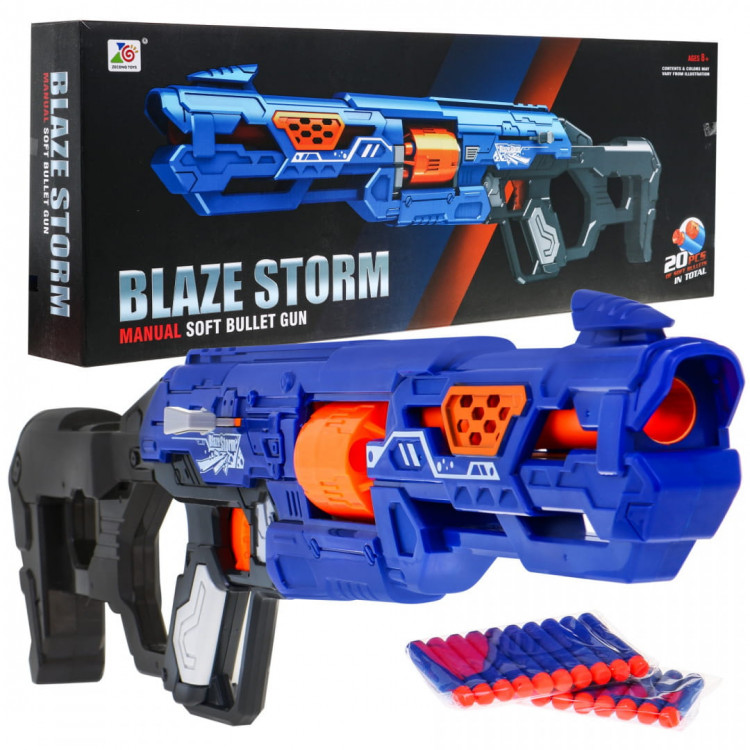 Zbraň - Blaze Storm Rifle - modrá